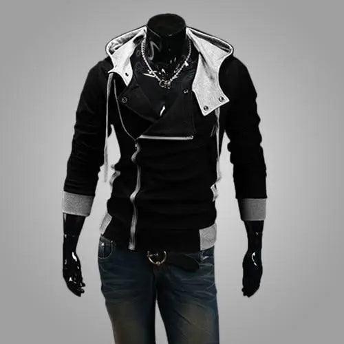 New Cool Jackets Men's Fashion Jackets Spring Sportswear Jacket Men's Hipster Hip Hop Jacket with Hood Casual Jacket Classic Men's Fashion Streetwear Jacket New Trendy Rockstar Jacket For Men
