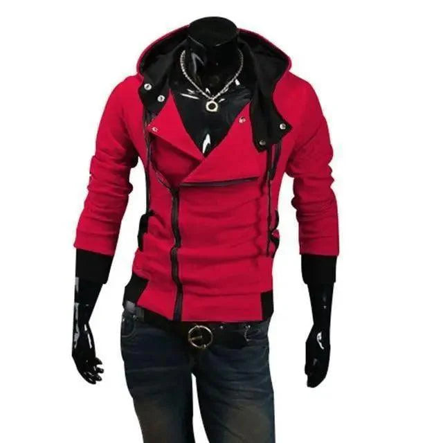 New Cool Jackets Men's Fashion Jackets Spring Sportswear Jacket Men's Hipster Hip Hop Jacket with Hood Casual Jacket Classic Men's Fashion Streetwear Jacket New Trendy Rockstar Jacket For Men