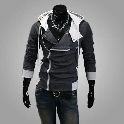 New Cool Jackets Men's Fashion Jackets Spring Sportswear Jacket Men's Hipster Hip Hop Jacket with Hood Casual Jacket Classic Men's Fashion Streetwear Jacket New Trendy Rockstar Jacket For Men
