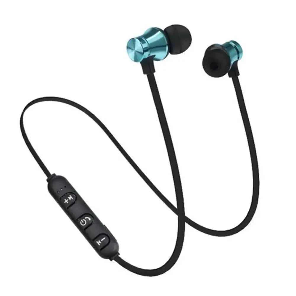 Magnetic Wireless Bluetooth Earphone Music Neckband Sports Earphones For Running & Workout