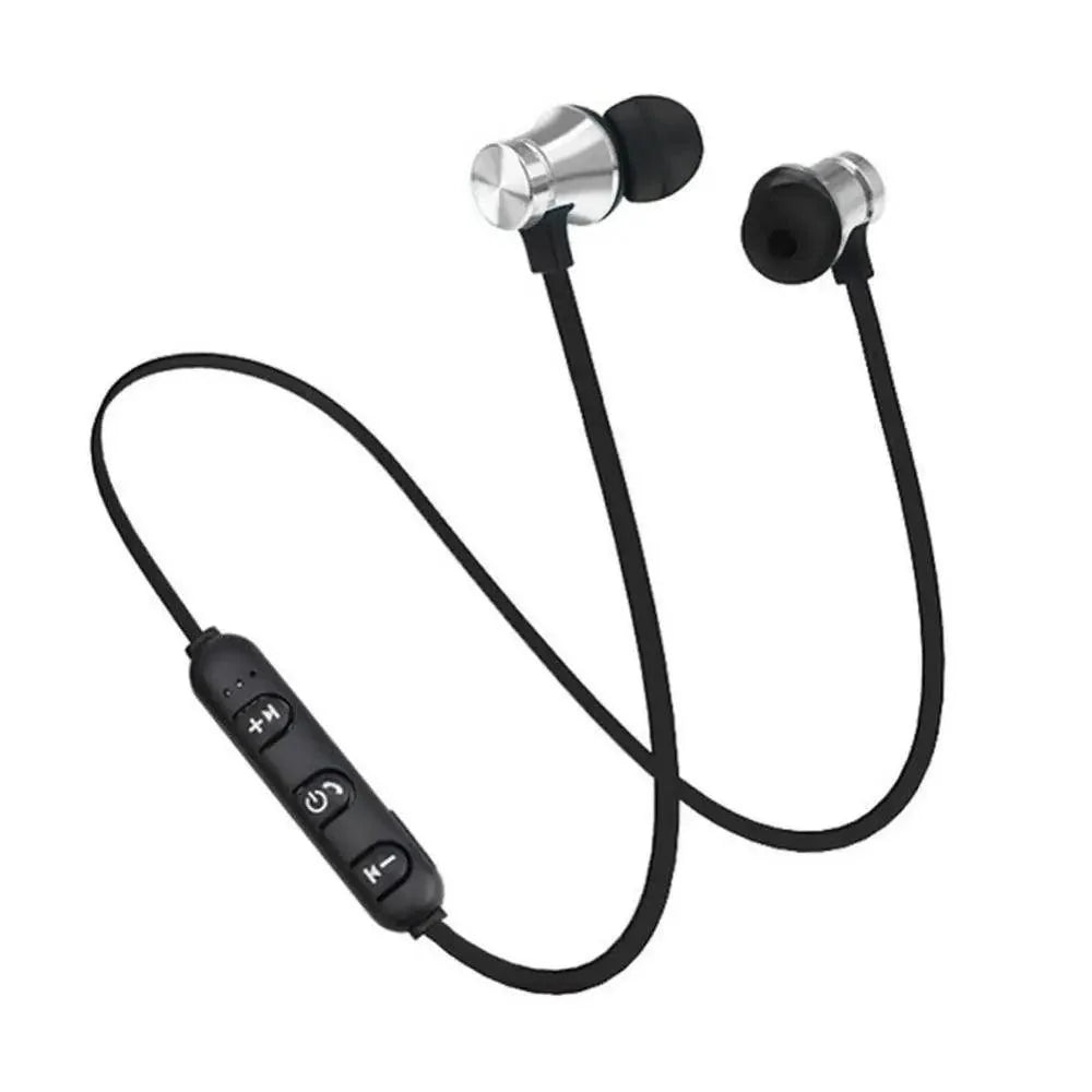 Magnetic Wireless Bluetooth Earphone Music Neckband Sports Earphones For Running & Workout