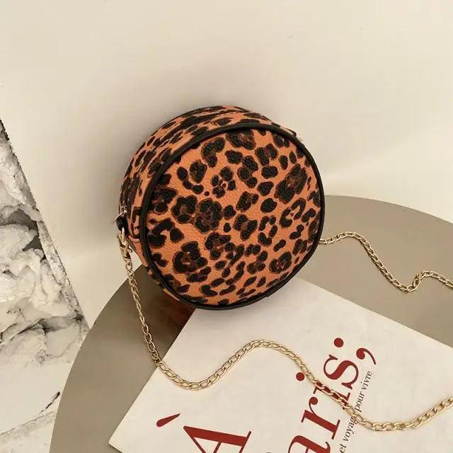 Small Circular Bag For Women And Girls Fashionable Single Shoulder Slung Mobile Phone Ladies Purse Women's Crossbody Messenger Gift Bags