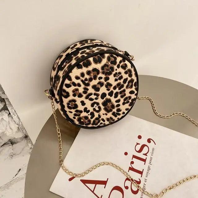 Small Circular Bag For Women And Girls Fashionable Single Shoulder Slung Mobile Phone Ladies Purse Women's Crossbody Messenger Gift Bags