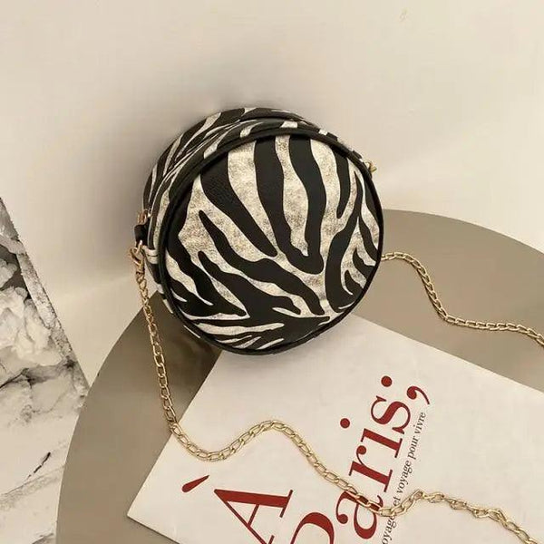 Small Circular Bag For Women And Girls Fashionable Single Shoulder Slung Mobile Phone Ladies Purse Women's Crossbody Messenger Gift Bags