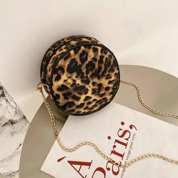 Small Circular Bag For Women And Girls Fashionable Single Shoulder Slung Mobile Phone Ladies Purse Women's Crossbody Messenger Gift Bags