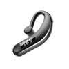 New Digital Display Wireless Single Ear Headset Bluetooth-compatible Earphone 5.2 Long Standby Time LED Power Digital Display Earphone Elegant Design Improved Comfort Long Range Wireless Hands Free Earphone For Drivers Canceling Headphones For Business - Black