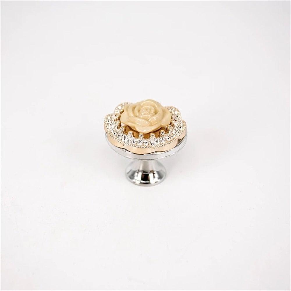 New Door Handles Furniture Handles Coffee Table Handle Cabinets And Drawer Knob Kitchen Furniture Accessories  Cabinet Knobs Flower Drawer Knobs Pull Handles