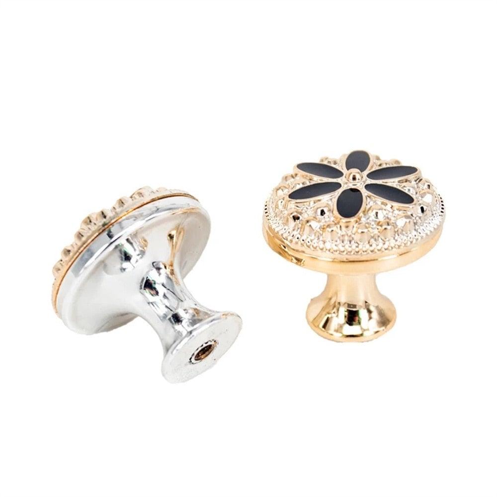 New Door Handles Furniture Handles Coffee Table Handle Cabinets And Drawer Knob Kitchen Furniture Accessories  Cabinet Knobs Flower Drawer Knobs Pull Handles