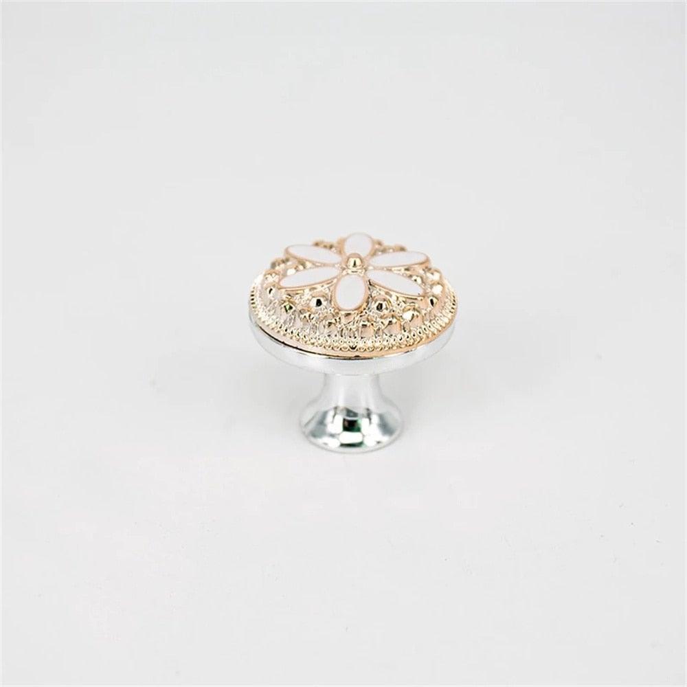 New Door Handles Furniture Handles Coffee Table Handle Cabinets And Drawer Knob Kitchen Furniture Accessories  Cabinet Knobs Flower Drawer Knobs Pull Handles