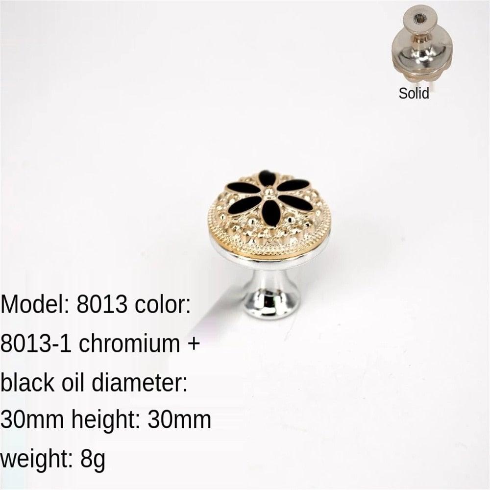 New Door Handles Furniture Handles Coffee Table Handle Cabinets And Drawer Knob Kitchen Furniture Accessories  Cabinet Knobs Flower Drawer Knobs Pull Handles