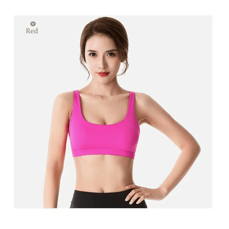 New Elegance Fitness Sports Bra for Women Push Up Wirefree Padded Crisscross Strappy Running Gym Training Workout Yoga Underwear Crop Tops