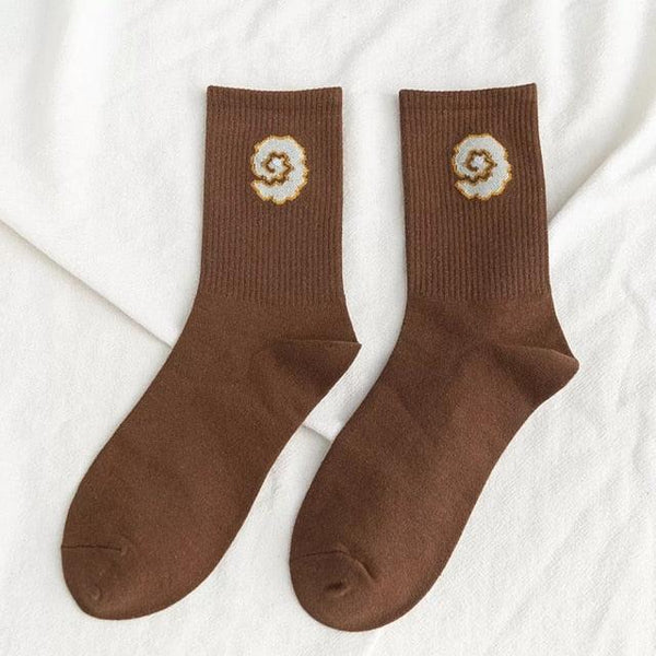 New Elegant Fruit Printed Breathable Cotton Socks Happy Funny Unisex Socks Candy Colors Harajuku Casual Cotton Crew Socks For Men And Women
