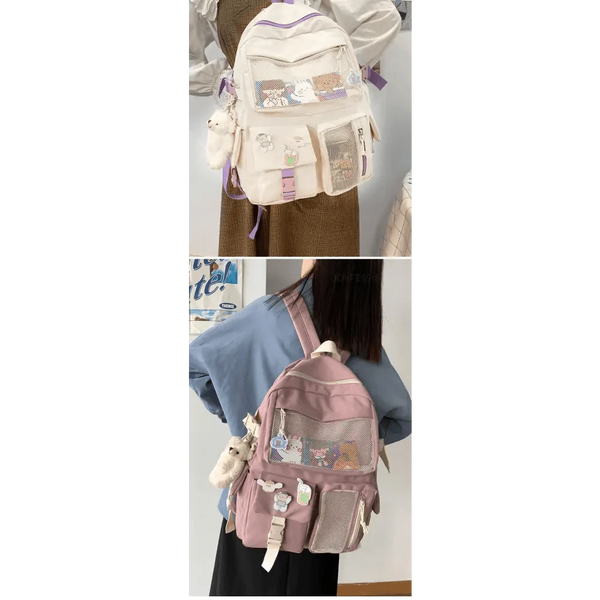 New Elegant Waterproof Backpack For Ladies And Women Cute Student Bookbag/Trevel Bag for Teenager Girls