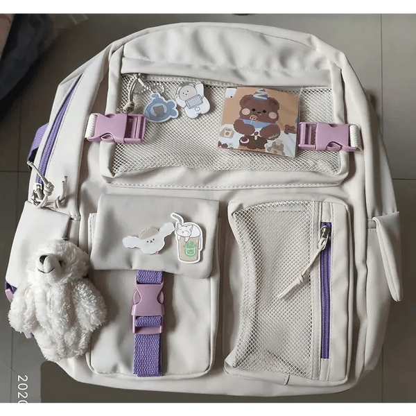 New Elegant Waterproof Backpack For Ladies And Women Cute Student Bookbag/Trevel Bag for Teenager Girls