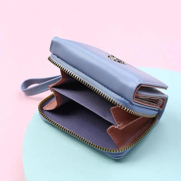 New Elegant Women's Wallet, Coin Purse For Woman And Girls Nice Card Holder Small Ladies Wallet Female Clutch