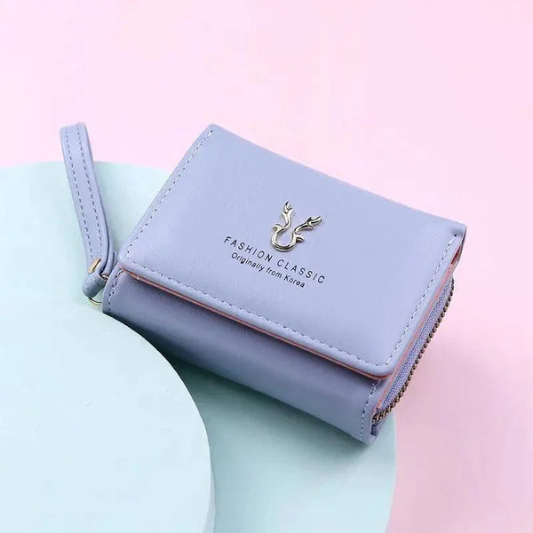 New Elegant Women's Wallet, Coin Purse For Woman And Girls Nice Card Holder Small Ladies Wallet Female Clutch