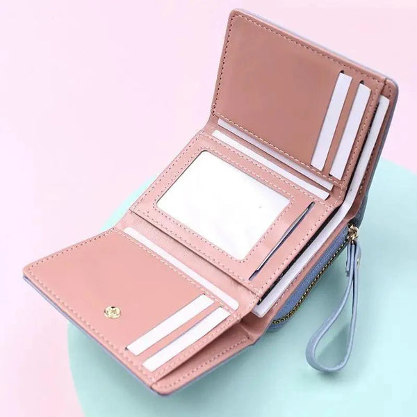 New Elegant Women's Wallet, Coin Purse For Woman And Girls Nice Card Holder Small Ladies Wallet Female Clutch