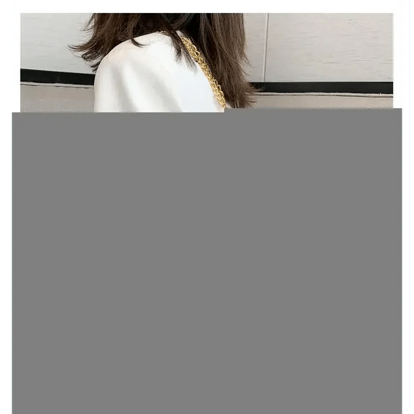 New Fancy Chain Strap Shoulder Bags for Women Summer Fashion Crossbody Bags PU Leather Lady Purses and Handbags