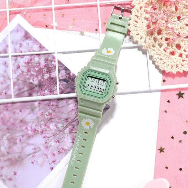 New Fashion Silicone Strap Men Women Watches Casual Digital Sport Watch Children Wristwatch Digital Watch with Stopwatch Military Multifunctional Classic Outdoor LED Backlight Sports Watches