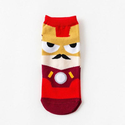 Unix Socks for Women's Pure Cotton Candy-Colored Cartoon Short Socks Heart Casual Animal Funny Socks Cute Short Fun Boat Socks For Men And Women