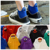 Unix Socks for Women's Pure Cotton Candy-Colored Cartoon Short Socks Heart Casual Animal Funny Socks Cute Short Fun Boat Socks For Men And Women