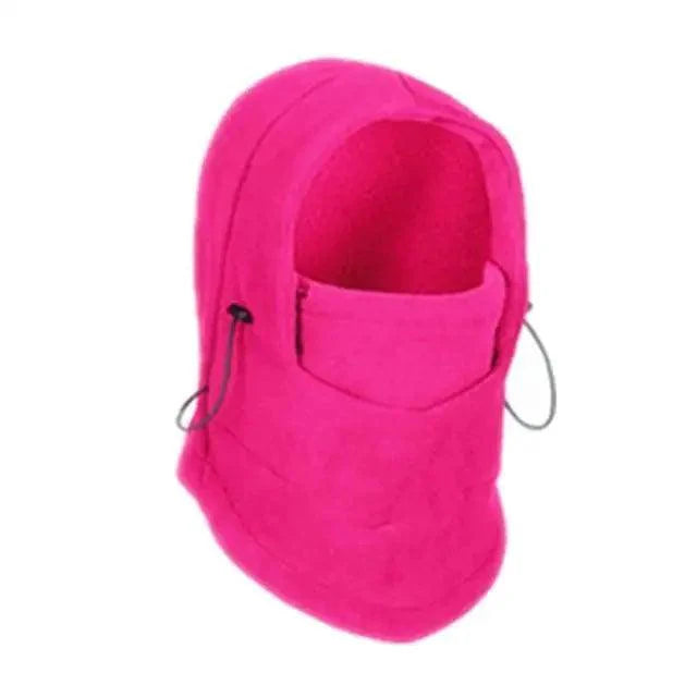 New Fashion Warm Cap Winter Men Women Hats Thermal Fleece Hat Hooded Neck Warmer Hiking Scarves
