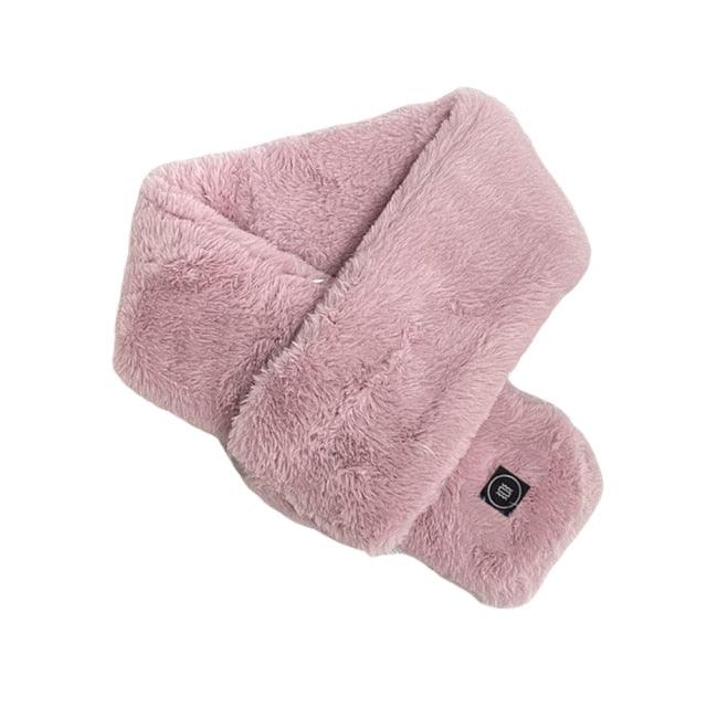 New Fashion Winter USB Heated Scarf Unisex Neck Warmer Neckerchief Winter Rechargeable Heating Elegant Scarf Neck Heating Pad Lightweight Shawl To Keep Your Neck Warm Shawl For Women