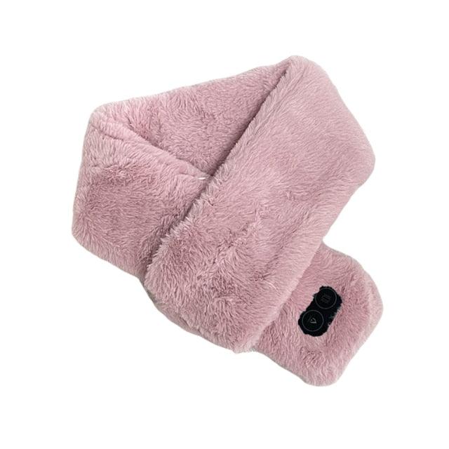New Fashion Winter USB Heated Scarf Unisex Neck Warmer Neckerchief Winter Rechargeable Heating Elegant Scarf Neck Heating Pad Lightweight Shawl To Keep Your Neck Warm Shawl For Women