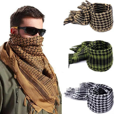 New Fashionable Men's Lightweight Square Outdoor Shawl Military Arab Tactical Desert Army Scarf