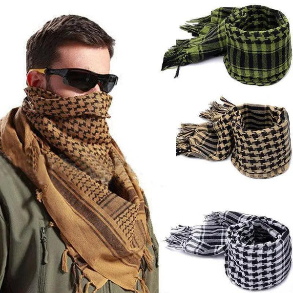 New Fashionable Men's Lightweight Square Outdoor Shawl Military Arab Tactical Desert Army Scarf