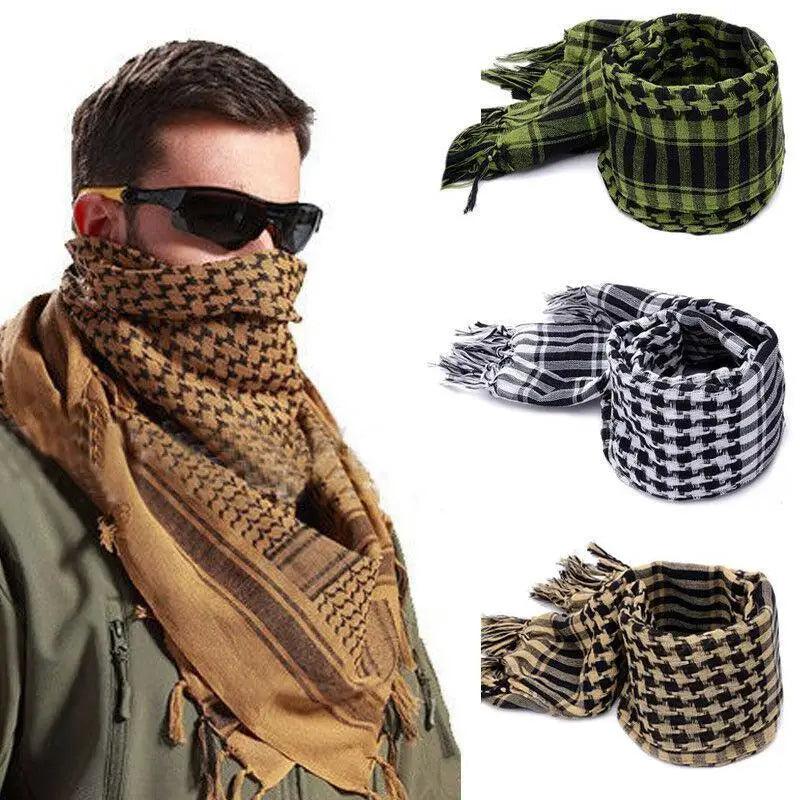 New Fashionable Men's Lightweight Square Outdoor Shawl Military Arab Tactical Desert Army Scarf
