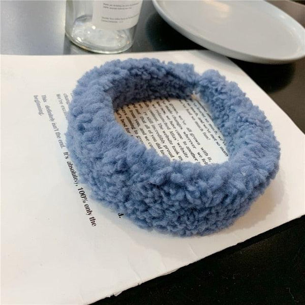 New Gils Cute Plush Bear Rabbit Ears Headband Autumn Winter Head Hoop Cartoon Girls Kid Hairband Headdress Gorgeous Hair Accessories For Women