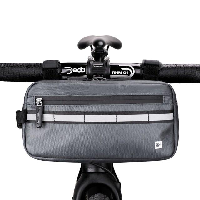 New Handlebar Bag Bicycle Bags Frame Pannier Bag Waterproof Multifunction Portable Shoulder Bag Bike Accessories Multifunction Bike Handlebar Bag Front Bicycle Frame Bag Waterproof Shoulder Bag Handbag Waist Bag
