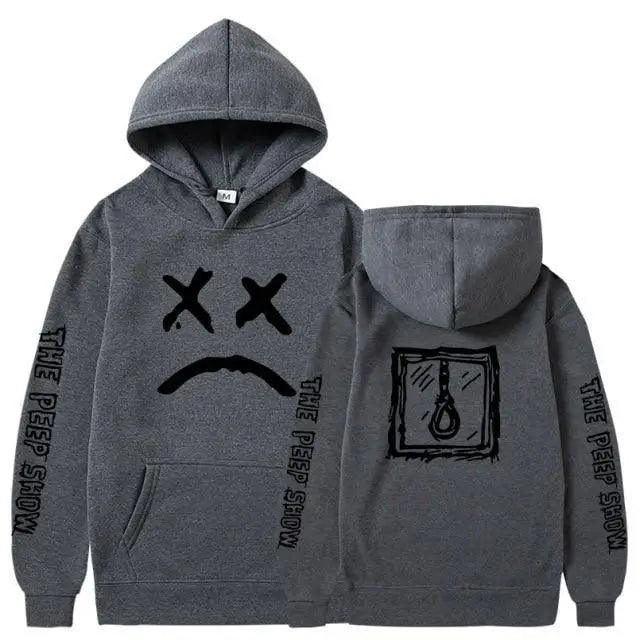 New Happy Cool Smiling Face Print Winter Fashion Couple Pullover Streetwear Sweatshirts Cute Aesthetic Print Classic Hoodies For Men Women Unisex Durable Comfortable Hoodies