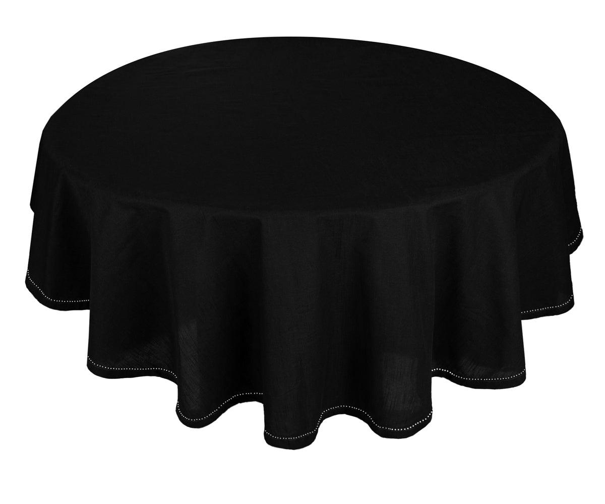 Cotton Round Tablecloth - Round Table Cover