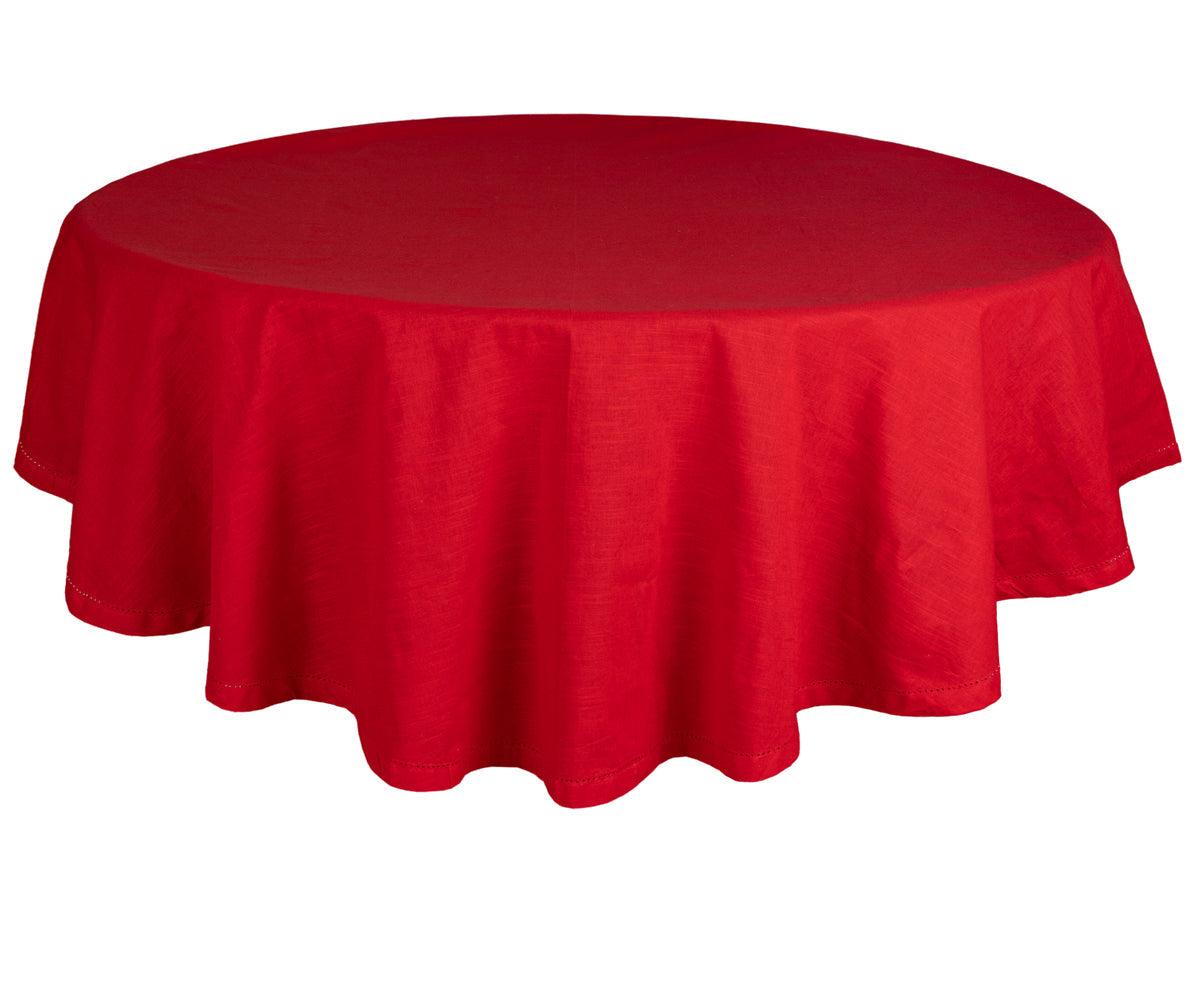 Cotton Round Tablecloth - Round Table Cover