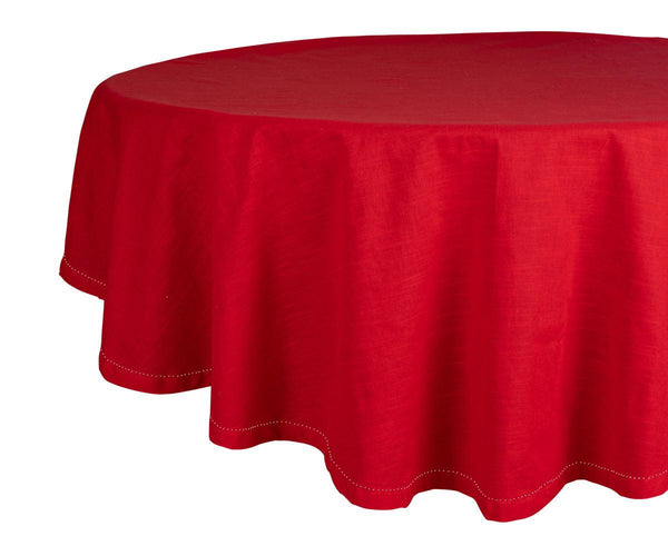 Cotton Round Tablecloth - Round Table Cover