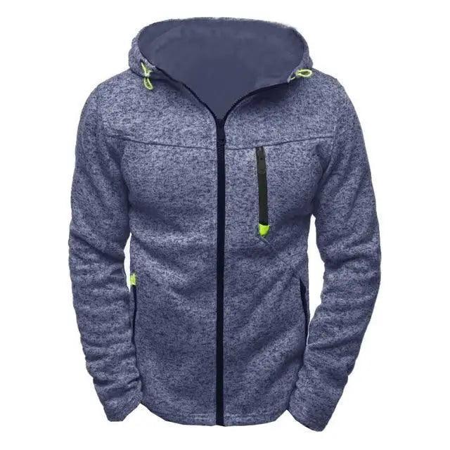 New Hoodie Fleece Cardigan Hooded Coat Men's Hoodies Sweatshirts Pullover Mens Hoodie Sweatshirt Jackets Lightweight Casual Sweatshirt Long Sleeve Hoodie For Men