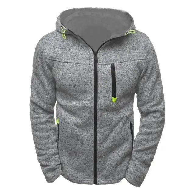 New Hoodie Fleece Cardigan Hooded Coat Men's Hoodies Sweatshirts Pullover Mens Hoodie Sweatshirt Jackets Lightweight Casual Sweatshirt Long Sleeve Hoodie For Men