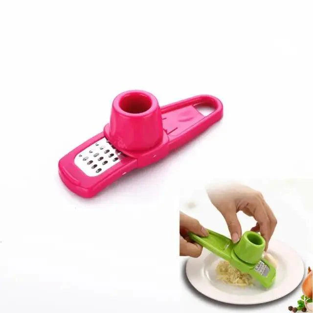 New Incredible 1Pcs Stainless Garlic Press Household Manual Garlic Press Device Kitchen Press Squeezer Ginger Garlic Tools Kitchen Accessories