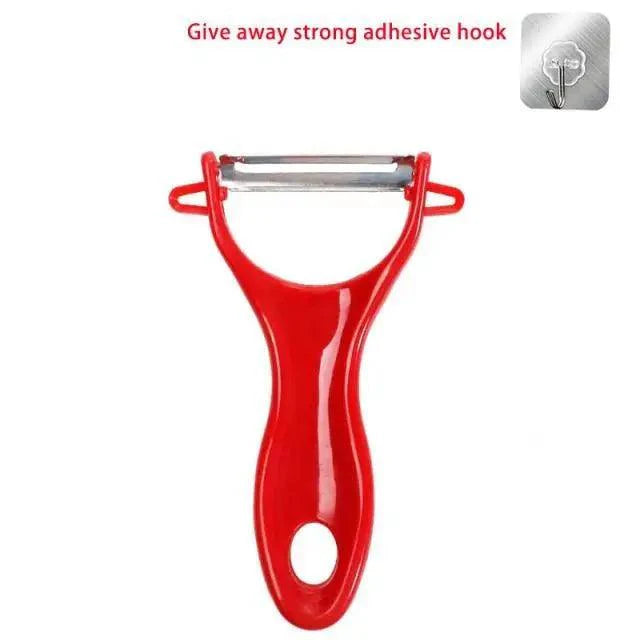 New Incredible Magic Trio Peeler Set Slicer Stainless Steel Peeler Shredder Cutter Multi Peel Blade Kitchen Tool