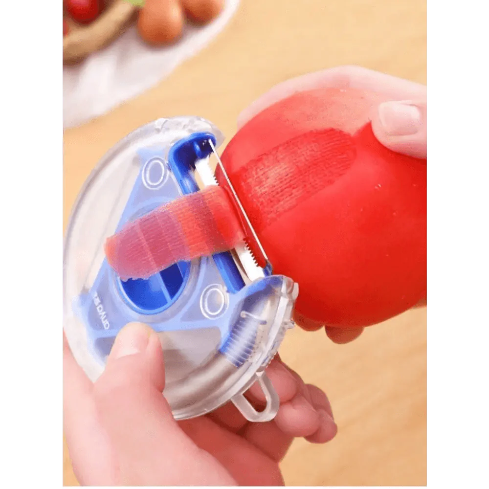 New Incredible Magic Trio Peeler Set Slicer Stainless Steel Peeler Shredder Cutter Multi Peel Blade Kitchen Tool