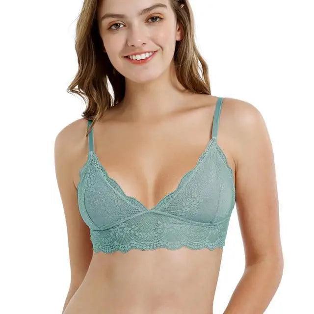 New Incredible Underwear For Women Sexy Bralette Unlined Lace Lingerie Bras Intimate Tops Push Up Bra For Female