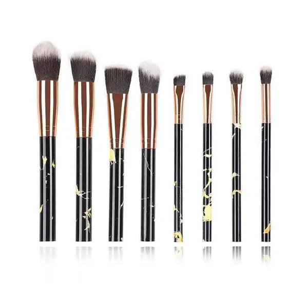New Luxurious 12/8/5pcs Eye Lip Makeup Brushes Set Eyebrow Comb Eyelash Sponge Eyeshadow Silicone Face Mask Edge Control Brush Cosmetics