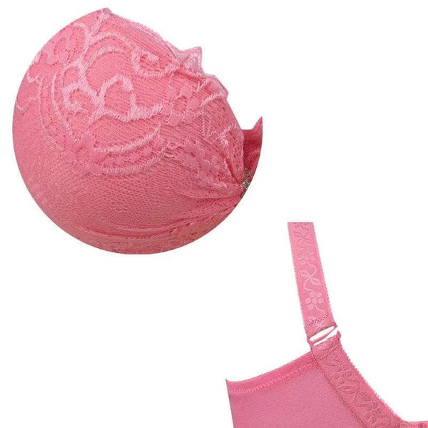 New Luxury Bras for Women's Bra Plus Big Large Size Super Push Up Bralette Lace Intimates Sexy Undrwear For Females