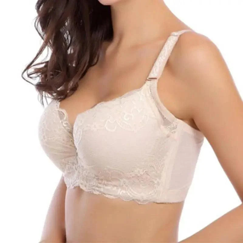 New Luxury Bras for Women's Bra Plus Big Large Size Super Push Up Bralette Lace Intimates Sexy Undrwear For Females