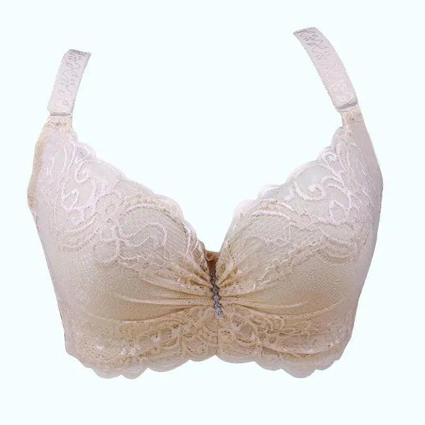 New Luxury Bras for Women's Bra Plus Big Large Size Super Push Up Bralette Lace Intimates Sexy Undrwear For Females