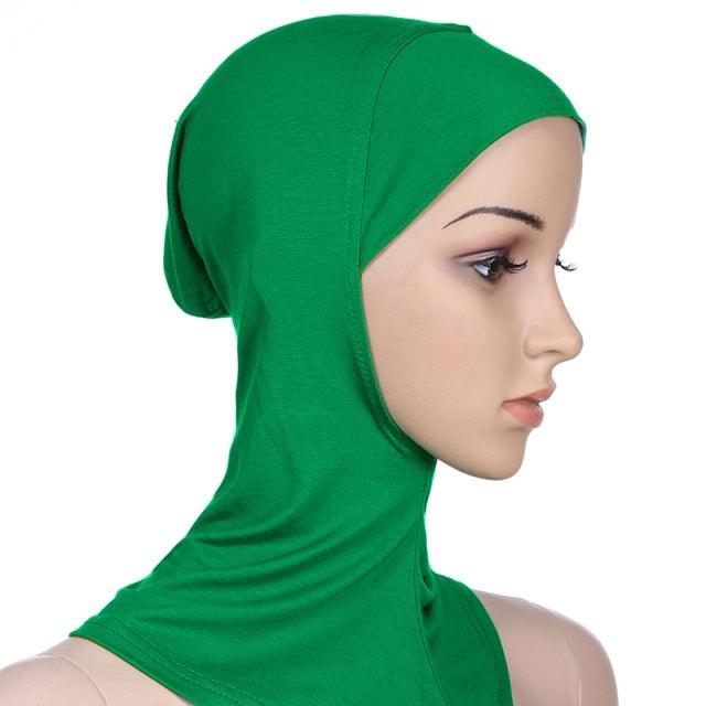 New Luxury Fashion Winter Soft Colorful Inner Hijab Cap Muslim Turban Hijab Caps Muslim Under Scarf  Women Lightweight Hijab Bonnet Muslim Women Elegant Scarf Turbans Head For Women Women's Hijabs Hijab Caps Hat For Women