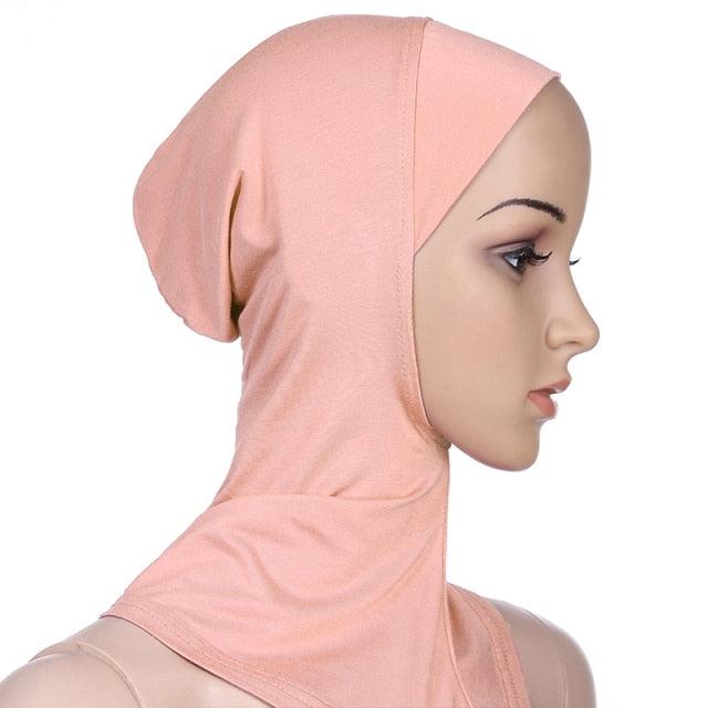 New Luxury Fashion Winter Soft Colorful Inner Hijab Cap Muslim Turban Hijab Caps Muslim Under Scarf  Women Lightweight Hijab Bonnet Muslim Women Elegant Scarf Turbans Head For Women Women's Hijabs Hijab Caps Hat For Women