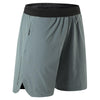 New Men Fitness Bodybuilding Shorts Man Summer Workout Breathable Sweatpants Side Slit Quick Dry Run Jogger Beach Short Pants Men's Athletic Shorts Workout Shorts for Men with Pockets Quick Dry Sport Fitness Lightweight Gym Shorts
